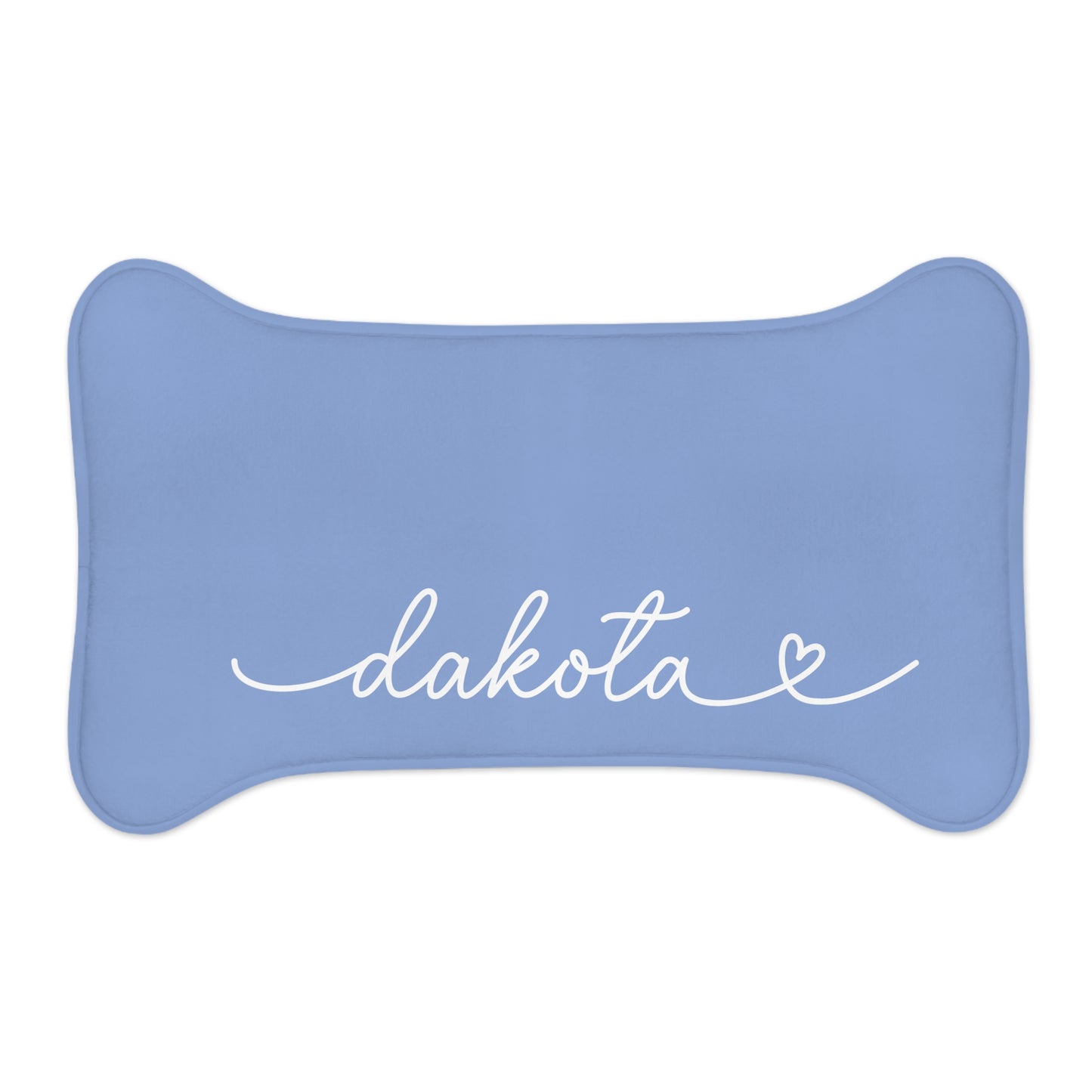 Personalized Lila Dog Food Mat