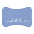 Personalized Lila Dog Food Mat