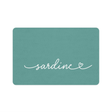 Personalized Jade Dog Food Mat