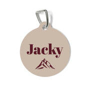 Sand Mountain Personalized Dog Tag – Custom Name Pet ID Tag