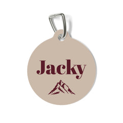 Sand Mountain Personalized Dog Tag – Custom Name Pet ID Tag