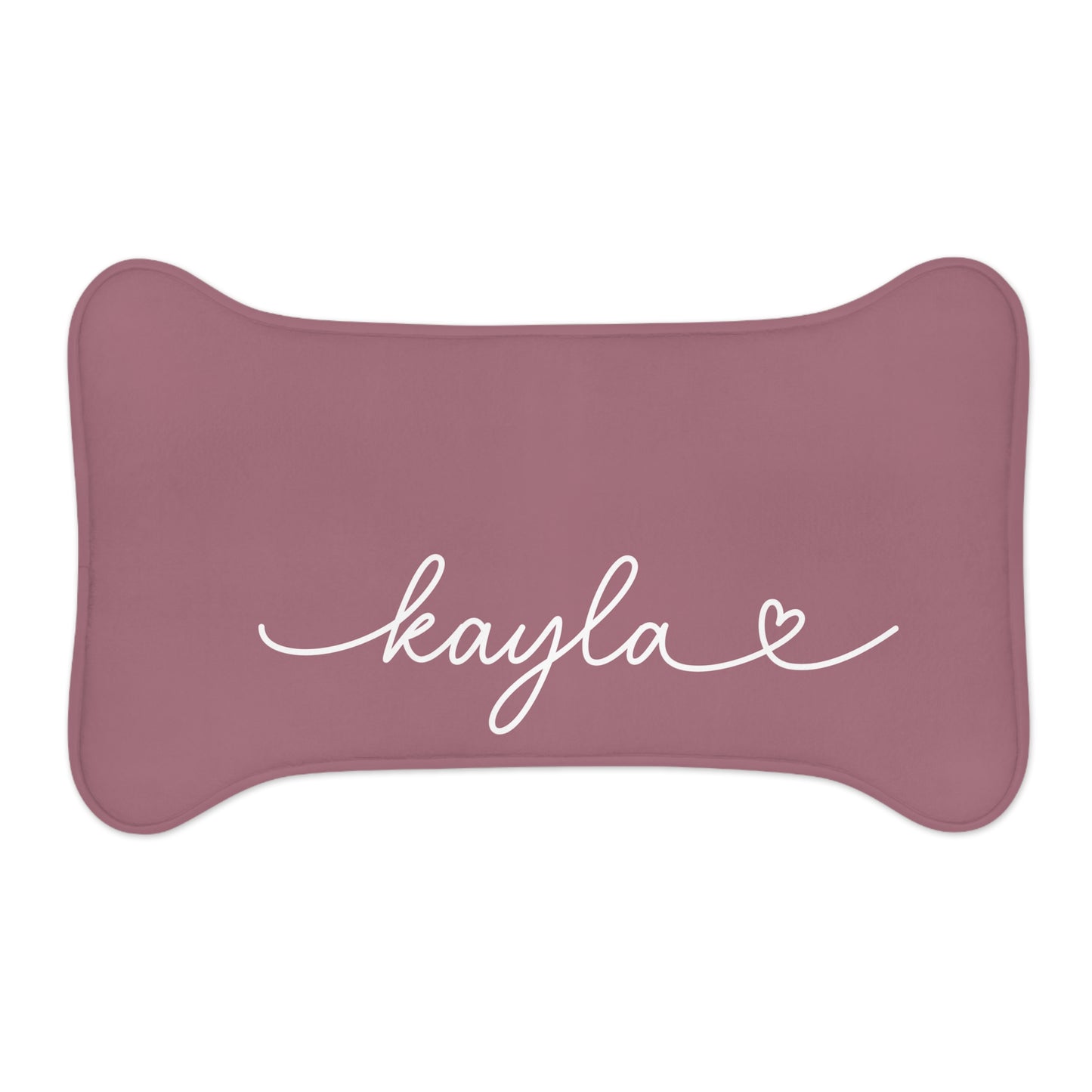 Personalized Berry Dog Food Mat